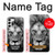 S3372 Lion Face Case For Samsung Galaxy S23 Plus