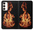 S3379 Fire Frame Case For Samsung Galaxy S23 Plus