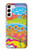 S3407 Hippie Art Case For Samsung Galaxy S23 Plus