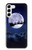 S3508 Xmas Santa Moon Case For Samsung Galaxy S23 Plus