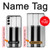 S3524 Piano Keyboard Case For Samsung Galaxy S23 Plus