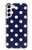S3533 Blue Polka Dot Case For Samsung Galaxy S23 Plus