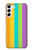 S3678 Colorful Rainbow Vertical Case For Samsung Galaxy S23 Plus