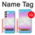 S3747 Trans Flag Polygon Case For Samsung Galaxy S23 Plus