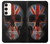 S3848 United Kingdom Flag Skull Case For Samsung Galaxy S23 Plus