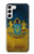 S3858 Ukraine Vintage Flag Case For Samsung Galaxy S23 Plus