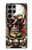 S0753 Skull Wing Rose Punk Case For Samsung Galaxy S23 Ultra