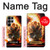 S0863 Hell Fire Skull Case For Samsung Galaxy S23 Ultra