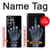 S1143 X-ray Hand Middle Finger Case For Samsung Galaxy S23 Ultra