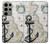 S1962 Nautical Chart Case For Samsung Galaxy S23 Ultra