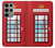S2059 England British Telephone Box Minimalist Case For Samsung Galaxy S23 Ultra