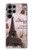 S2211 Paris Postcard Eiffel Tower Case For Samsung Galaxy S23 Ultra