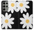 S2315 Daisy White Flowers Case For Samsung Galaxy S23 Ultra