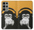 S2324 Funny Monkey with Headphone Pop Music Case For Samsung Galaxy S23 Ultra