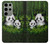 S2441 Panda Family Bamboo Forest Case For Samsung Galaxy S23 Ultra