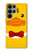 S2760 Yellow Duck Tuxedo Cartoon Case For Samsung Galaxy S23 Ultra