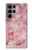 S2843 Pink Marble Texture Case For Samsung Galaxy S23 Ultra