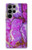 S2907 Purple Turquoise Stone Case For Samsung Galaxy S23 Ultra