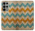 S3033 Vintage Wood Chevron Graphic Printed Case For Samsung Galaxy S23 Ultra