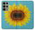 S3039 Vintage Sunflower Blue Case For Samsung Galaxy S23 Ultra