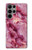S3052 Pink Marble Graphic Printed Case For Samsung Galaxy S23 Ultra