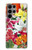 S3205 Retro Art Flowers Case For Samsung Galaxy S23 Ultra