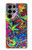 S3255 Colorful Art Pattern Case For Samsung Galaxy S23 Ultra