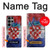 S3313 Croatia Flag Vintage Football Graphic Case For Samsung Galaxy S23 Ultra