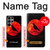 S3328 Crow Red Moon Case For Samsung Galaxy S23 Ultra