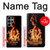 S3379 Fire Frame Case For Samsung Galaxy S23 Ultra