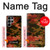 S3393 Camouflage Blood Splatter Case For Samsung Galaxy S23 Ultra
