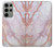 S3482 Soft Pink Marble Graphic Print Case For Samsung Galaxy S23 Ultra