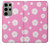 S3500 Pink Floral Pattern Case For Samsung Galaxy S23 Ultra