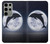 S3510 Dolphin Moon Night Case For Samsung Galaxy S23 Ultra