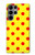 S3526 Red Spot Polka Dot Case For Samsung Galaxy S23 Ultra
