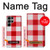 S3535 Red Gingham Case For Samsung Galaxy S23 Ultra