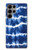 S3671 Blue Tie Dye Case For Samsung Galaxy S23 Ultra