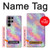 S3706 Pastel Rainbow Galaxy Pink Sky Case For Samsung Galaxy S23 Ultra