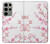 S3707 Pink Cherry Blossom Spring Flower Case For Samsung Galaxy S23 Ultra