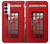 S0058 British Red Telephone Box Case For Samsung Galaxy A14 5G