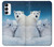 S0285 Polar Bear Family Arctic Case For Samsung Galaxy A14 5G