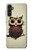 S0360 Coffee Owl Case For Samsung Galaxy A14 5G