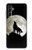 S1981 Wolf Howling at The Moon Case For Samsung Galaxy A14 5G