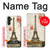 S2108 Eiffel Tower Paris Postcard Case For Samsung Galaxy A14 5G