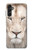 S2399 White Lion Face Case For Samsung Galaxy A14 5G