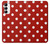 S2951 Red Polka Dots Case For Samsung Galaxy A14 5G