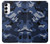 S2959 Navy Blue Camo Camouflage Case For Samsung Galaxy A14 5G