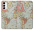 S3418 Vintage World Map Case For Samsung Galaxy A14 5G