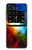 S2312 Colorful Rainbow Space Galaxy Case For Motorola Moto Razr 2022