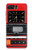 S3204 Red Cassette Recorder Graphic Case For Motorola Moto Razr 2022